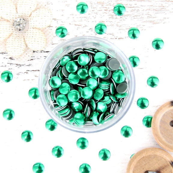 Threadart Hot Fix Metallic Nailheads 5mm - Olivine - 2 gross - 288 Nailheads Per Package