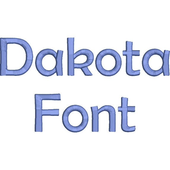 Threadart Machine Embroidery Design Bundles - Alphabet Sets - Dakota BX Font - Loaded On USB Stick - Over 70 Sets Available