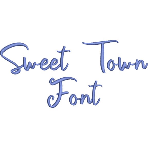 Threadart Machine Embroidery Design Bundles - Alphabet Sets - Sweet Town BX Font - Loaded On USB Stick - Over 70 Sets Available