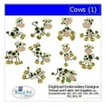 thumbnail image 1 of Threadart Machine Embroidery Design Bundles - Animal Sets - Cows(1) - Loaded On USB Stick - Over 30 Sets Available, 1 of 9