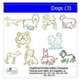 thumbnail image 1 of Threadart Machine Embroidery Design Bundles - Animal Sets - Dogs(3) - Loaded On USB Stick - Over 30 Sets Available, 1 of 9