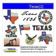 thumbnail image 1 of Threadart Machine Embroidery Design Bundles - Regional Sets - Texas(2) - Loaded on USB Stick - Over 10 Sets Available, 1 of 9
