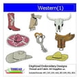 thumbnail image 1 of Threadart Machine Embroidery Design Bundles - Regional Sets - Western(1) - Loaded on USB Stick - Over 10 Sets Available, 1 of 9