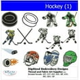 thumbnail image 1 of Threadart Machine Embroidery Design Bundles - Sport Sets - Hockey(1) - Loaded on USB Stick - Over 25 Sets Available, 1 of 9