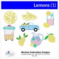 thumbnail image 1 of Threadart Machine Embroidery Designs - Lemons (1), 1 of 8