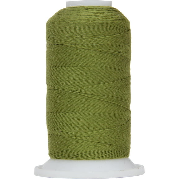 Threadart Polyester All-Purpose Sewing Thread - 600m - 50S/3 - Dark Avocado - No. 223
