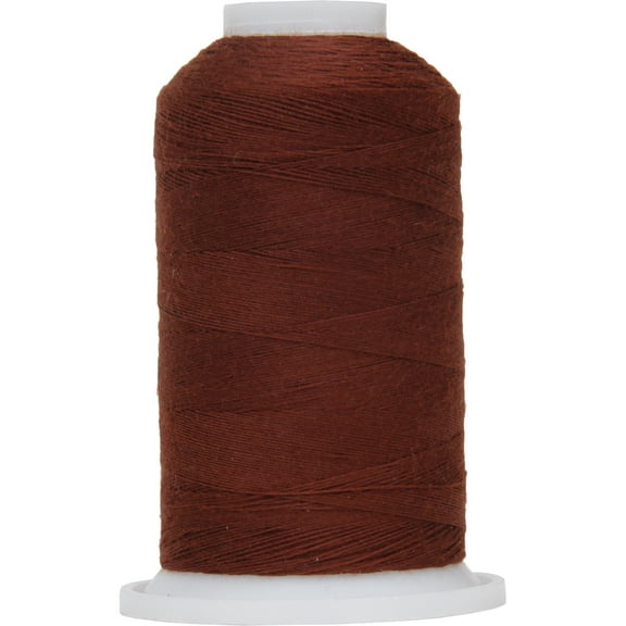Threadart Polyester All-Purpose Sewing Thread - 600m - 50S/3 - Dark Brown - No. 425