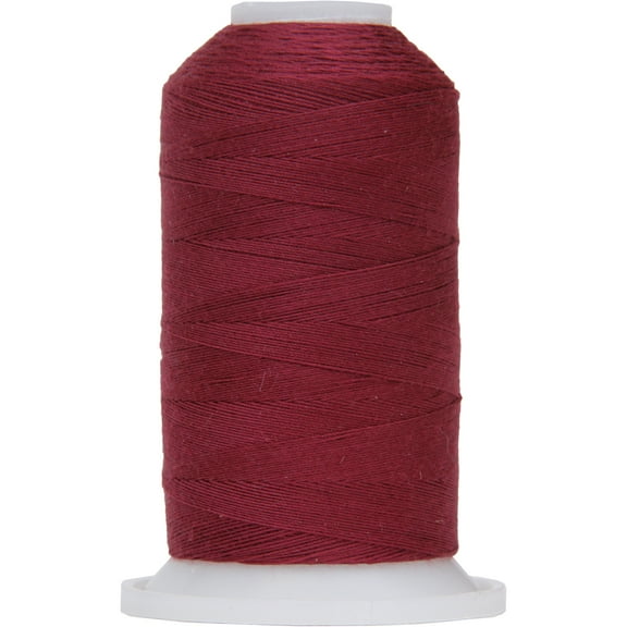 Threadart Polyester All-Purpose Sewing Thread - 600m - 50S/3 - Dark Maroon - No. 394
