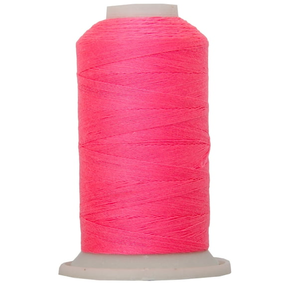 Threadart Polyester All-Purpose Sewing Thread- 600m - 50S/3 - Neon Flamingo - No. 909