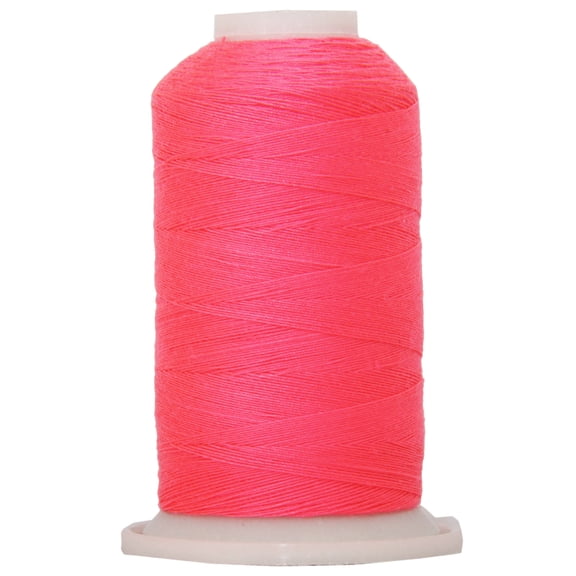 Threadart Polyester All-Purpose Sewing Thread- 600m - 50S/3 - Neon Pink - No. 908