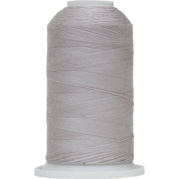 Threadart Polyester All-Purpose Sewing Thread - 600m - 50S/3 - Silver Grey - No. 414