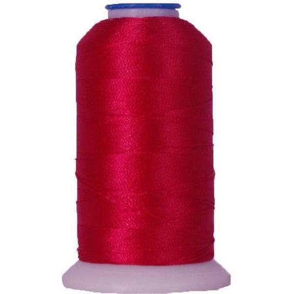 Threadart Polyester Machine Embroidery Thread By the Spool - 1000M - 40wt - Hundreds of Color Options - Antique Red - No. 149