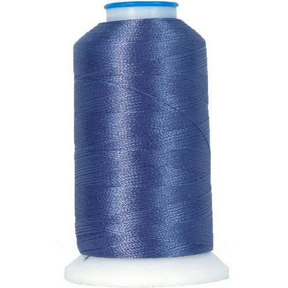 Threadart Polyester Machine Embroidery Thread By the Spool - 1000M - 40wt - Hundreds of Color Options - College Blue - No. 435