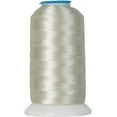 thumbnail image 1 of Threadart Polyester Machine Embroidery Thread By the Spool - 1000M - 40wt - Hundreds of Color Options - Lt. Khaki Grey - No. 411, 1 of 9