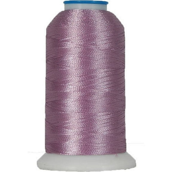 Threadart Polyester Machine Embroidery Thread By the Spool - 1000M - 40wt - Hundreds of Color Options - Medium Purple - No. 256