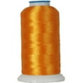 thumbnail image 1 of Threadart Polyester Machine Embroidery Thread By the Spool - 1000M - 40wt - Hundreds of Color Options - Orange Yellow - No. 478, 1 of 9