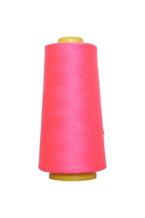 Polyester Serger Thread - 2750 yds 40/2 - Neon Pink - Over 50 Colors Available