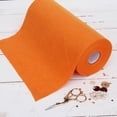 thumbnail image 1 of Threadart Premium Felt Roll - 12" x 10yd | Soft Wool-Like Feel | 1.2mm Thick for DIY Crafts, Sewing, Crafting Projects | Compatible with Cricut Maker | Orange, 1 of 9