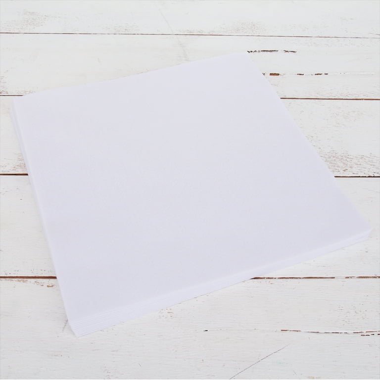 Threadart Premium Felt Sheets - 10 Sheets - 12 x 12 - White, Soft  Wool-Like Feel, 1.2mm Thick for DIY Crafts, Sewing, Crafting Projects