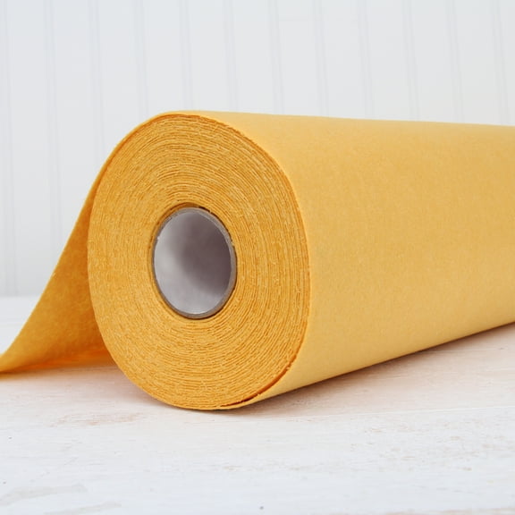 Threadart Premium Felt By the Yard - 36" Wide - Gold | Soft Wool-Like Feel | 1.2mm Thick for DIY Crafts, Sewing, Crafting Projects | Compatible with Cricut Maker