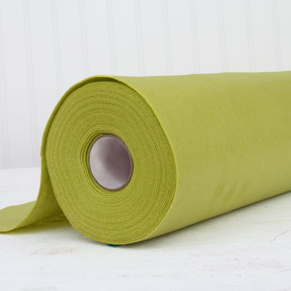 Threadart Premium Felt By the Yard - 36" Wide - Moss Green | Soft Wool-Like Feel | 1.2mm Thick for DIY Crafts, Sewing, Crafting Projects | Compatible with Cricut Maker