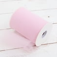 thumbnail image 1 of Threadart Premium Soft Tulle Mega Roll - 6" x 100 Yards (300ft) Fabric - For Wedding, Parties, Costumes, and Decoration - Light Pink, 1 of 9