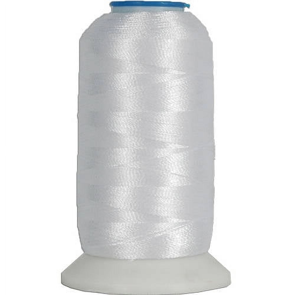Threadart Rayon Machine Embroidery Thread - No. 101 - White- 1000M ...