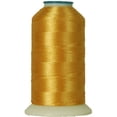 thumbnail image 1 of Threadart Rayon Machine Embroidery Thread - No. 121 - Lt Gold - 1000M - 145 Colors Available, 1 of 9