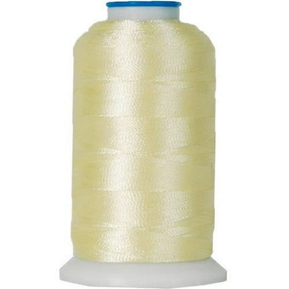 Threadart Rayon Machine Embroidery Thread - No. 151 - Pale Yellow- 1000M - 145 Colors Available