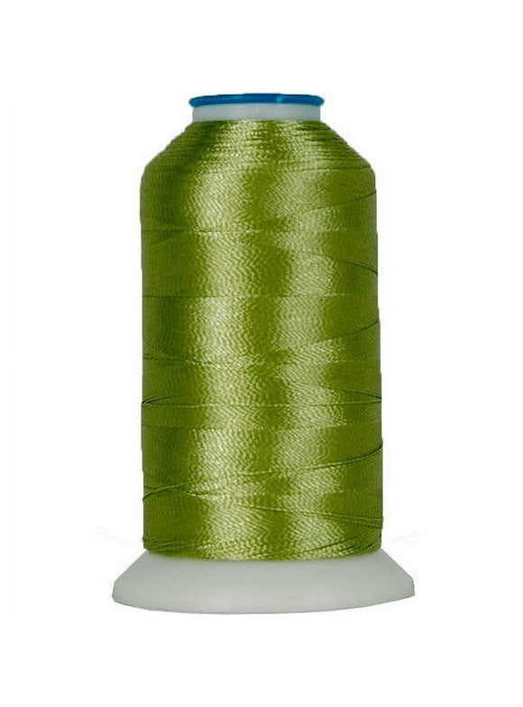Threadart Rayon Machine Embroidery Thread - No. 222 - Avocado - 1000M - 145 Colors Available