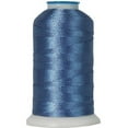 thumbnail image 1 of Threadart Rayon Machine Embroidery Thread - No. 229 - Dusty Navy - 1000M - 145 Colors Available, 1 of 9