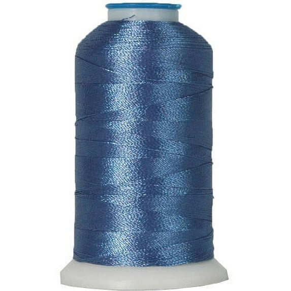 Threadart Rayon Machine Embroidery Thread - No. 229 - Dusty Navy - 1000M - 145 Colors Available