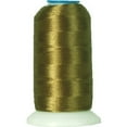 thumbnail image 1 of Threadart Rayon Machine Embroidery Thread - No. 340 - Olive - 1000M - 145 Colors Available, 1 of 9
