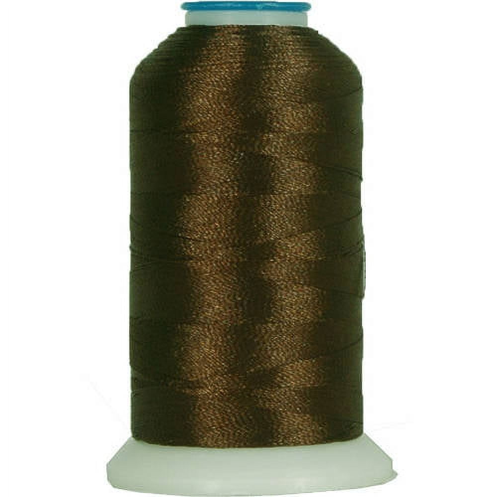 Threadart Rayon Machine Embroidery Thread - No. 405 - Chocolate - 1000M ...