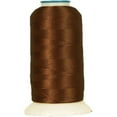 thumbnail image 1 of Threadart Rayon Machine Embroidery Thread - No. 422 - Brown - 1000M - 145 Colors Available, 1 of 9