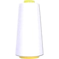 thumbnail image 1 of Threadart Serger Thread - Polyester Sewing - 2750 Yard Cone 40/2 - White C67 C67, 1 of 2