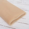 thumbnail image 1 of Threadart Tulle Bolt - 54" by 20 Yards (60 ft) Fabric for Wedding and Decoration - Beige, 1 of 9