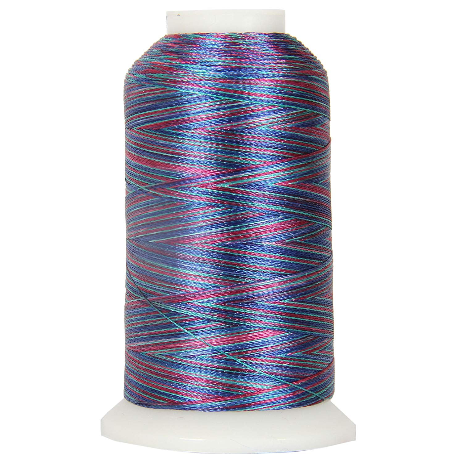 Threadart Variegated Polyester Embroidery Thread - 40wt - 1000m - 25 ...