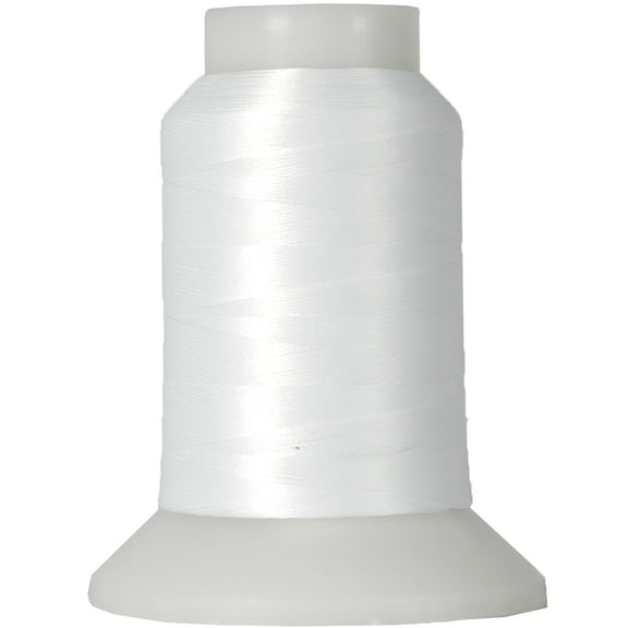Threadart Wooly Nylon Thread - 1000m Spools - Color 9101 - WHITE - Serger Sewing Stretchy Thread - 50 Colors Available