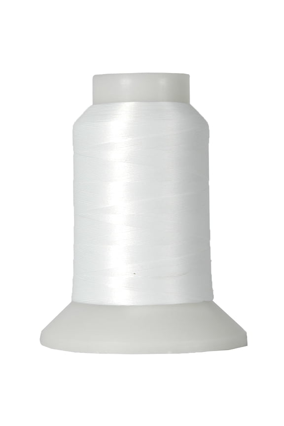 Wooly Nylon Thread - 1000m Spools - Color 9101 - WHITE - Serger Sewing Stretchy Thread - 50 Colors Available