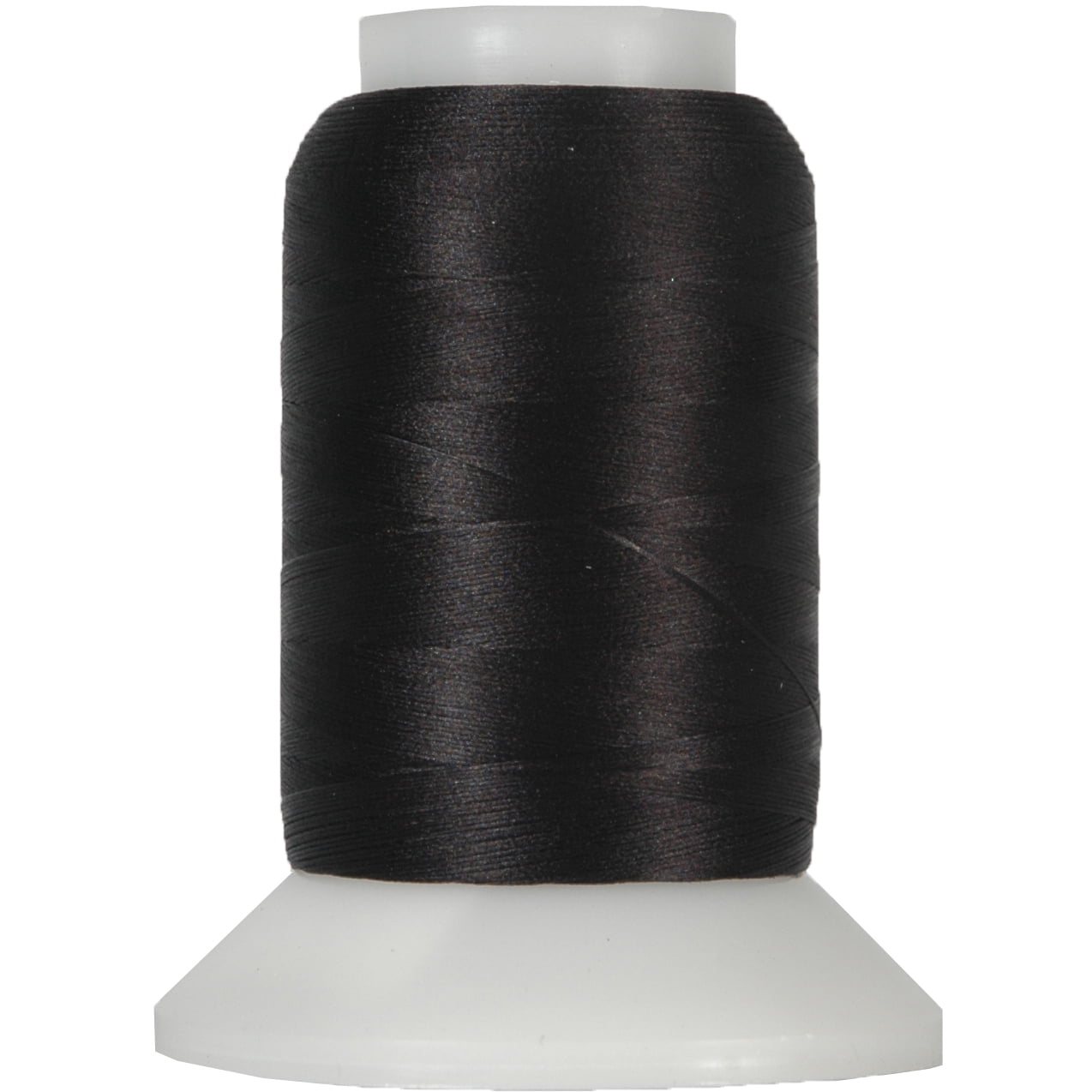 Black Wooly Nylon Thread 1000m Spool for Serger Sewing