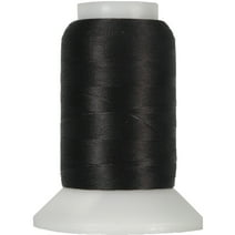 Threadart Wooly Nylon Thread - 1000m Spools - Color 9228 - BLACK - Serger Sewing Stretchy Thread - 50 Colors Available