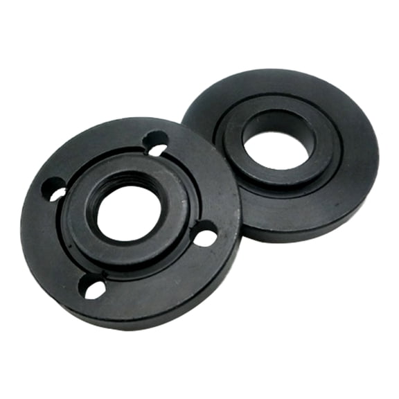 Threaded Angles Grinder Flange Nut Inner Outer Flange Nut for Power Tool Carbon Steel Plate Splints Clamps