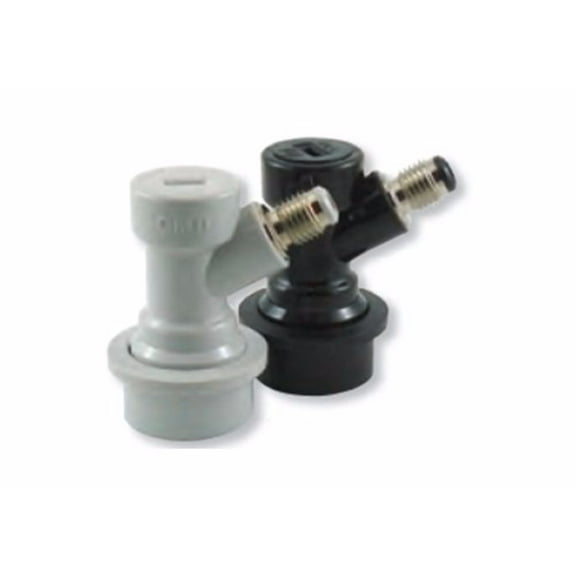 Threaded Ball Lock Quick Disconnects SET Gas & Liquid for Ball Lock Kegs