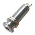 thumbnail image 1 of Threaded Cylinder Output Input Jack Plug Sockets 1 4" for Guitar Bass, 1 of 8