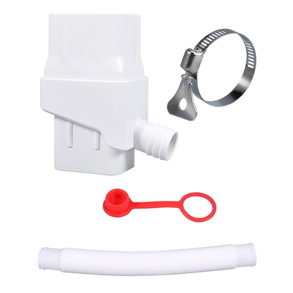 Threaded Double Port Rain Barrels Diverter Downspout Adapter Weather Resistant Outdoor Water Saver