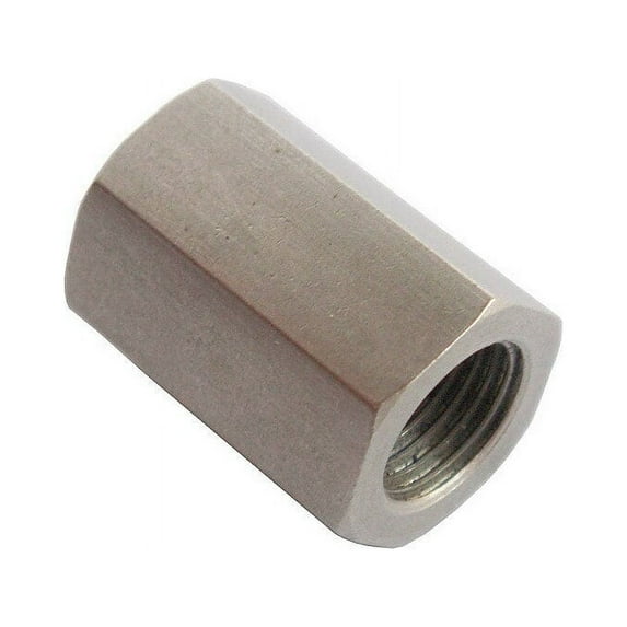 Threaded Hex Rod Coupling Nut,Female Hex Coupler,Equal Female Connector Hydraulic Adapter,SUS304 1/8" 1/4" 3/8" 1/2" Pipe Thread