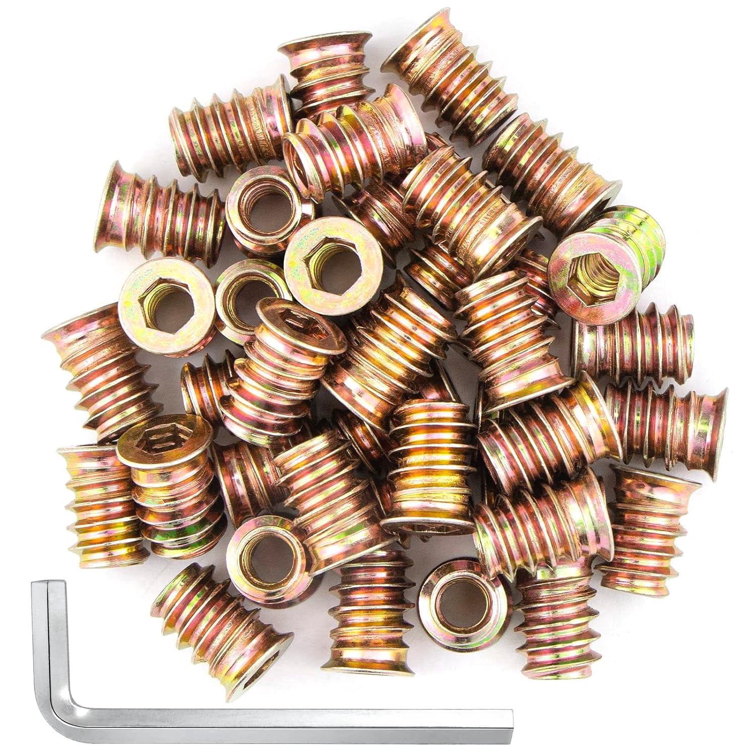 Timber Insert Socket Threaded Insert 1/4