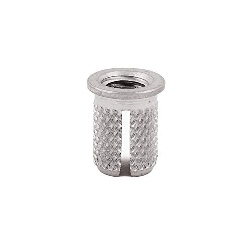 Threaded Insert For Plastic Flanged Stainless Steel Thread Inserts 1/4
