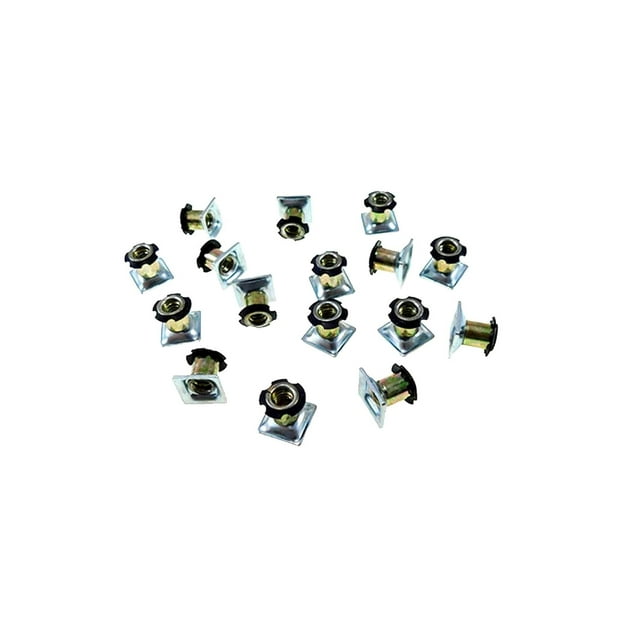 Threaded Inserts for Square Tubing Metal Threaded Star Type Insert 5/